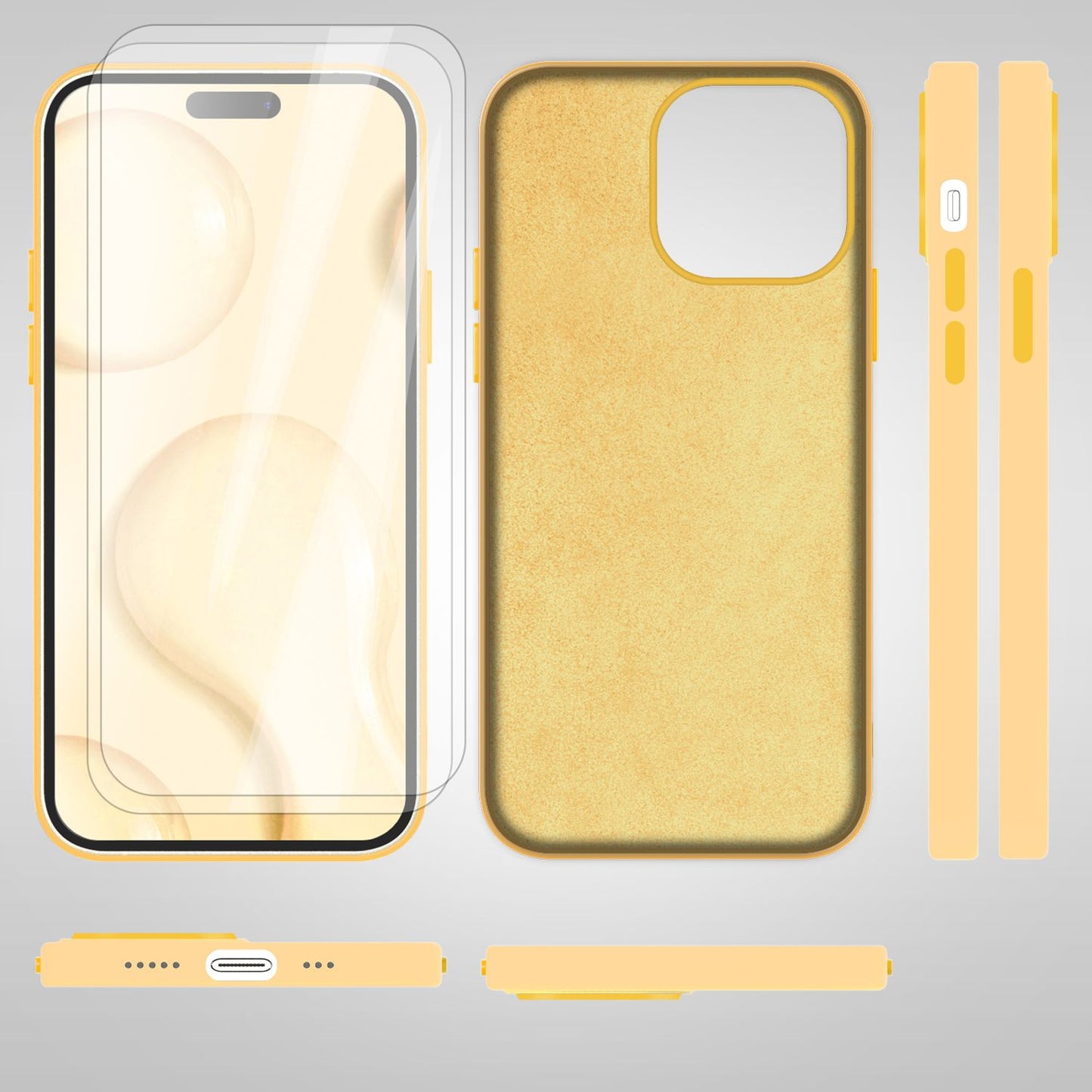 NALIA Magnet Silikonhülle für iPhone 14 Pro Max – MagSafe kompatibel & Liquid Silicone – SLIQ (Soft-Touch Schutz & Mikrofaser Innen) – Marke aus Berlin