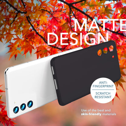 NALIA Ultra Slim Hardcase für Samsung Galaxy S23 – Matt & 0.3mm Dünn – PHANTOM (Hauchdünnes Cover & Kamera-Vollschutz) – Marke aus Berlin