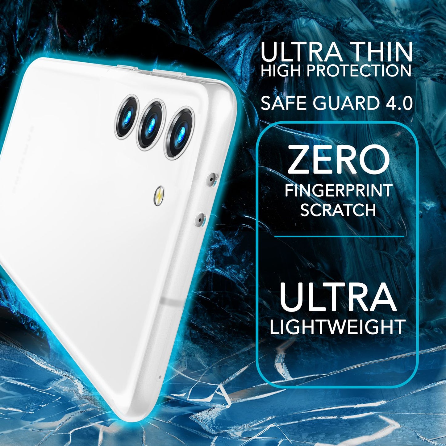 NALIA Ultra Slim Hardcase für Samsung Galaxy S23 – Matt & 0.3mm Dünn – PHANTOM (Hauchdünnes Cover & Kamera-Vollschutz) – Marke aus Berlin