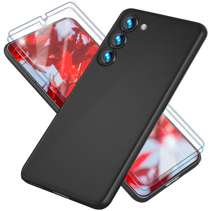 NALIA Ultra Slim Hardcase für Samsung Galaxy S23 Plus – Matt & 0.3mm Dünn – PHANTOM (Hauchdünnes Cover & Kamera-Vollschutz) – Marke aus Berlin
