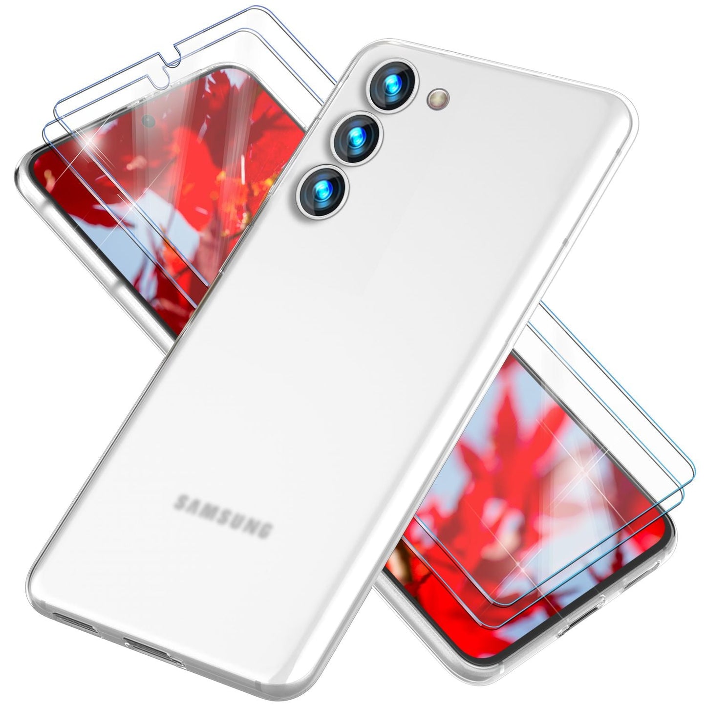 NALIA Ultra Slim Hardcase für Samsung Galaxy S23 Plus – Matt & 0.3mm Dünn – PHANTOM (Hauchdünnes Cover & Kamera-Vollschutz) – Marke aus Berlin