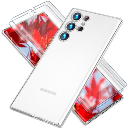 NALIA Ultra Slim Hardcase für Samsung Galaxy S23 Ultra – Matt & 0.3mm Dünn – PHANTOM (Hauchdünnes Cover & Kamera-Vollschutz) – Marke aus Berlin