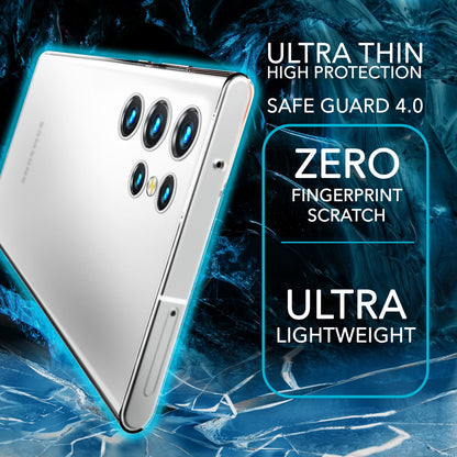 NALIA Ultra Slim Hardcase für Samsung Galaxy S23 Ultra – Matt & 0.3mm Dünn – PHANTOM (Hauchdünnes Cover & Kamera-Vollschutz) – Marke aus Berlin