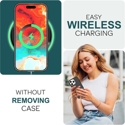 NALIA Ultra Slim Hardcase für iPhone 15 Pro – Anti-Fingerabdruck & 0.5mm Dünn – PUREFIT (Matt & Leicht) – Marke aus Berlin