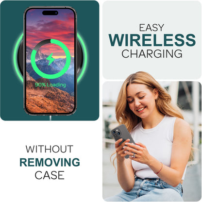 NALIA Ultra Slim Hardcase für iPhone 15 Plus – Matt-Transparent & 0.3mm Dünn – PHANTOM (Hauchdünnes Cover & Kamera-Vollschutz) – Marke aus Berlin