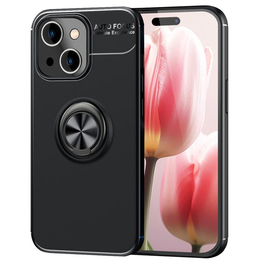 NALIA Ringhülle für iPhone 15 – Ring-Ständer 360° & für Magnet-Halter – GRIP360 (Mattiertes Silikon Case) – Marke aus Berlin