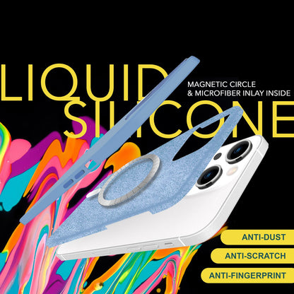 NALIA Magnet Silikonhülle für iPhone 15 – MagSafe kompatibel & Liquid Silicone – SLIQ (Soft-Touch Schutz & Mikrofaser Innen) – Marke aus Berlin