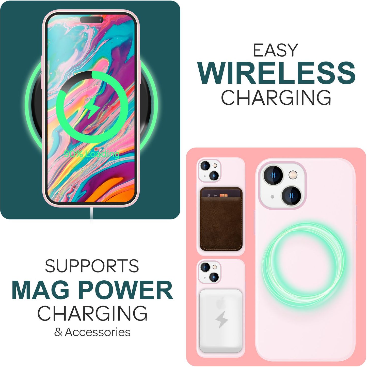 NALIA Magnet Silikonhülle für iPhone 15 – MagSafe kompatibel & Liquid Silicone – SLIQ (Soft-Touch Schutz & Mikrofaser Innen) – Marke aus Berlin