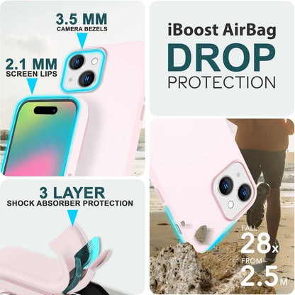NALIA Magnet Silikonhülle für iPhone 15 Plus – MagSafe kompatibel & Liquid Silicone – SLIQ (Soft-Touch Schutz & Mikrofaser Innen) – Marke aus Berlin