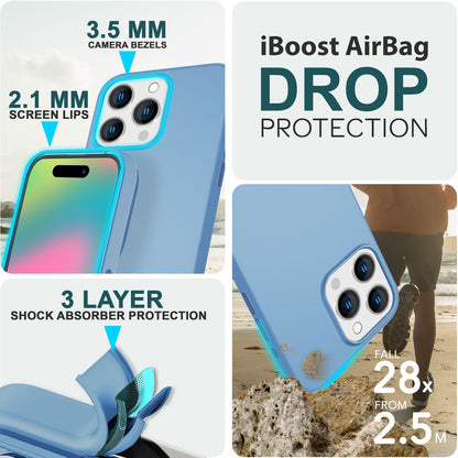 NALIA Magnet Silikonhülle für iPhone 15 Pro Max – MagSafe kompatibel & Liquid Silicone – SLIQ (Soft-Touch Schutz & Mikrofaser Innen) – Marke aus Berlin