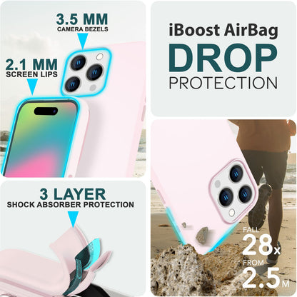 NALIA Magnet Silikonhülle für iPhone 15 Pro Max – MagSafe kompatibel & Liquid Silicone – SLIQ (Soft-Touch Schutz & Mikrofaser Innen) – Marke aus Berlin