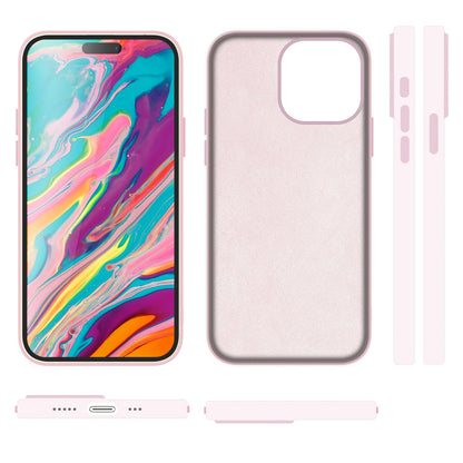 NALIA Magnet Silikonhülle für iPhone 15 Pro Max – MagSafe kompatibel & Liquid Silicone – SLIQ (Soft-Touch Schutz & Mikrofaser Innen) – Marke aus Berlin