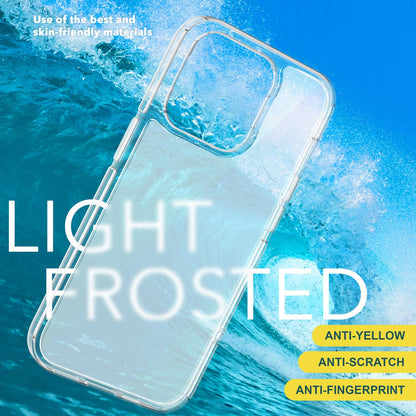 NALIA Matt-Transparentes Case für iPhone 15 Plus – Milchglas-Optik & Anti-Fingerprint – NYTE (Stoßfest, Harte Rückseite & Silikon Bumper) – Marke aus Berlin