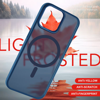 NALIA Magnet-Case für iPhone 15 – Matt-Transparent & MagSafe Kompatibel – MATTEX (Rutschfest, Stoßfest & Anti-Fingerabdruck) – Marke aus Berlin