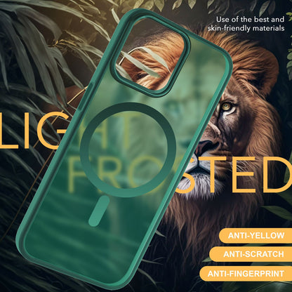 NALIA Magnet-Case für iPhone 15 – Matt-Transparent & MagSafe Kompatibel – MATTEX (Rutschfest, Stoßfest & Anti-Fingerabdruck) – Marke aus Berlin