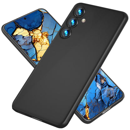 NALIA Ultra Slim Hardcase für Samsung Galaxy S24 – Matt & 0.3mm Dünn – PHANTOM (Hauchdünnes Cover & Kamera-Vollschutz) – Marke aus Berlin