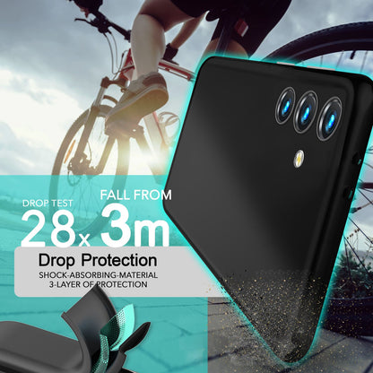 NALIA Ultra Slim Hardcase für Samsung Galaxy S24 Plus – Matt & 0.3mm Dünn – PHANTOM (Hauchdünnes Cover & Kamera-Vollschutz) – Marke aus Berlin