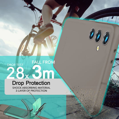 NALIA Ultra Slim Hardcase für Samsung Galaxy S24 Plus – Matt & 0.3mm Dünn – PHANTOM (Hauchdünnes Cover & Kamera-Vollschutz) – Marke aus Berlin