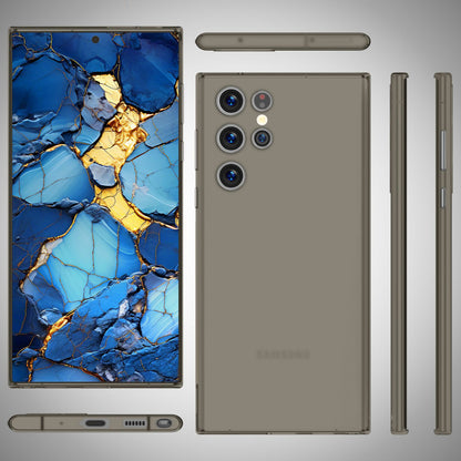 NALIA Ultra Slim Hardcase für Samsung Galaxy S24 Ultra – Matt & 0.3mm Dünn – PHANTOM (Hauchdünnes Cover & Kamera-Vollschutz) – Marke aus Berlin