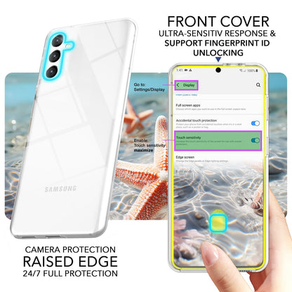 NALIA 360° Hülle für Samsung Galaxy S24 – Vorne & Hinten Schutz – 360GUARD (Full-Body Case) – Marke aus Berlin