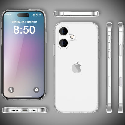NALIA 360° Hülle für iPhone 16 – Vorne & Hinten Schutz – 360GUARD (Full-Body Case) – Marke aus Berlin