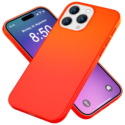 NALIA Neon Silikonhülle für iPhone 16 Pro Max – Soft-Touch & Signal-Neon – NEONSHOCK (Matte Schutzhülle) – Marke aus Berlin