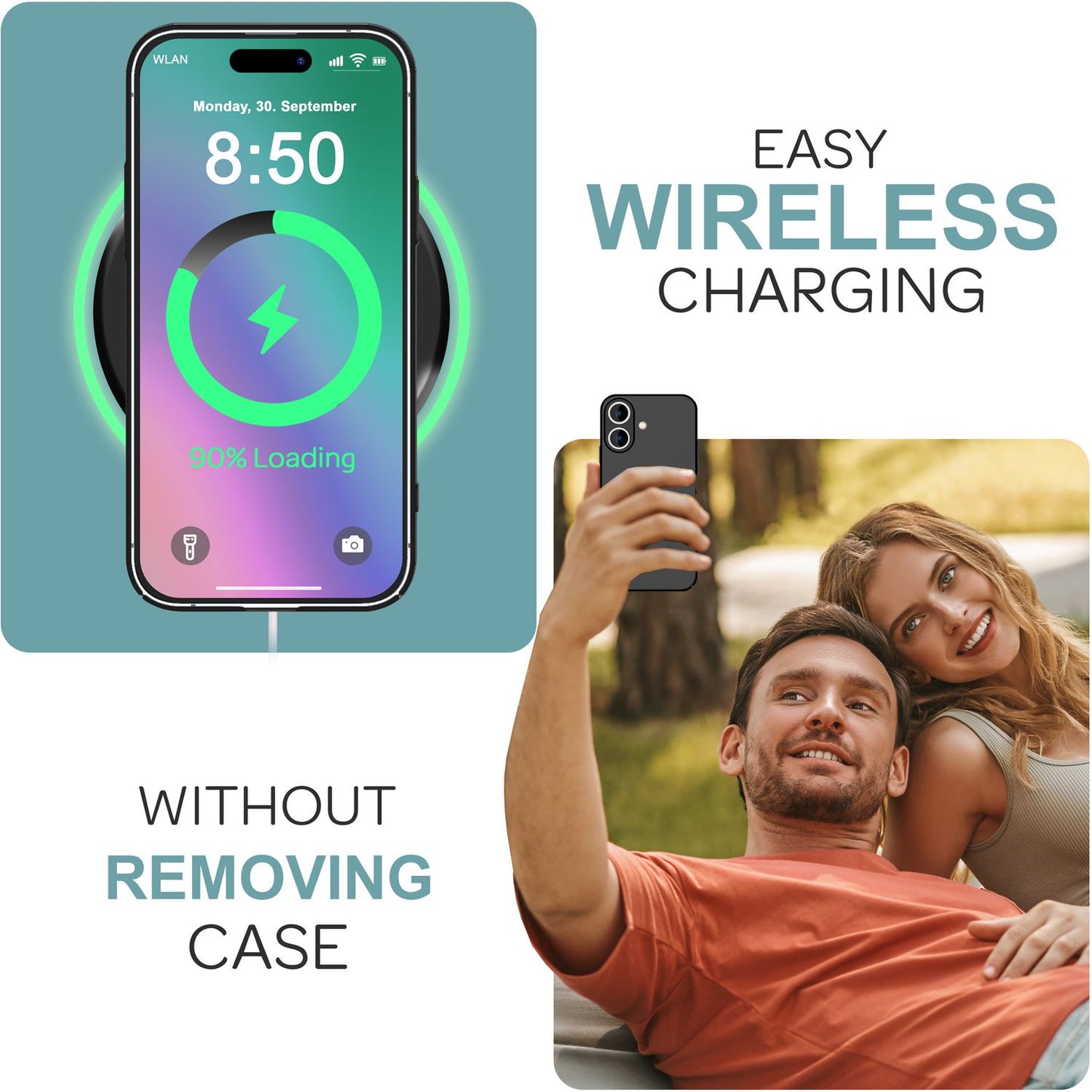 NALIA Ultra Slim Hardcase für iPhone 16 – Anti-Fingerabdruck & 0.5mm Dünn – PUREFIT (Matt & Leicht) – Marke aus Berlin