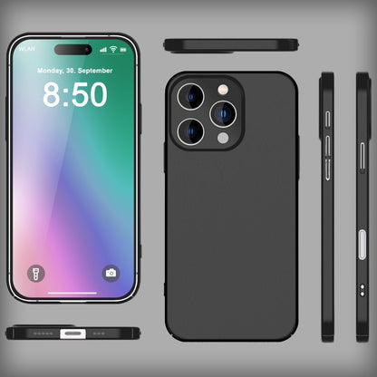 NALIA Ultra Slim Hardcase für iPhone 16 Pro Max – Anti-Fingerabdruck & 0.5mm Dünn – PUREFIT (Matt & Leicht) – Marke aus Berlin