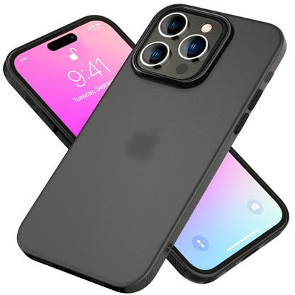 NALIA Silikonhülle für iPhone 16 Pro Max – Matt & Griffig Soft-Touch – ASTRON (Flexibles TPU Case & Stoßfest) – Marke aus Berlin