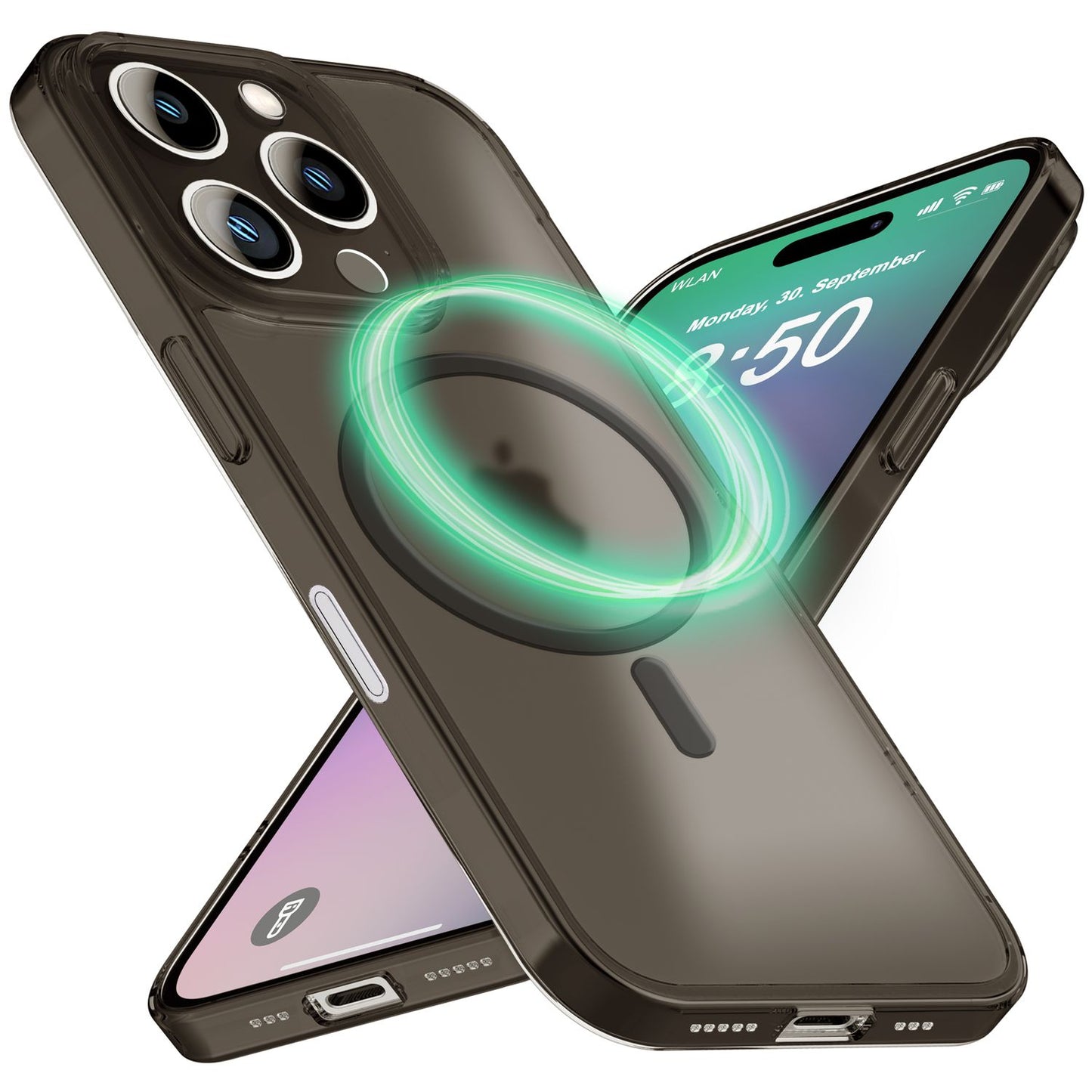NALIA Ultra-Slim Hardcase für iPhone 16 Pro – MagSafe kompatibel & 0.3mm Dünn – THINIX (Mattes & Schlankes Case) – Marke aus Berlin