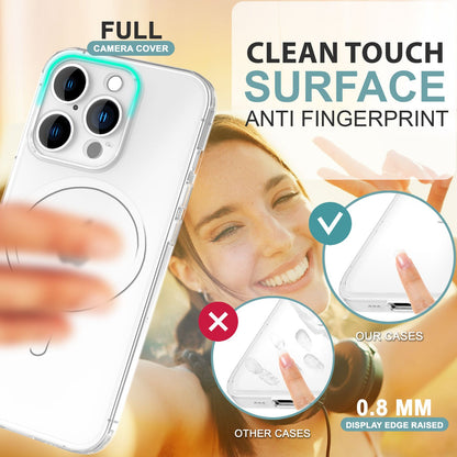 NALIA Ultra-Slim Hardcase für iPhone 16 Pro – MagSafe kompatibel & 0.3mm Dünn – THINIX (Mattes & Schlankes Case) – Marke aus Berlin