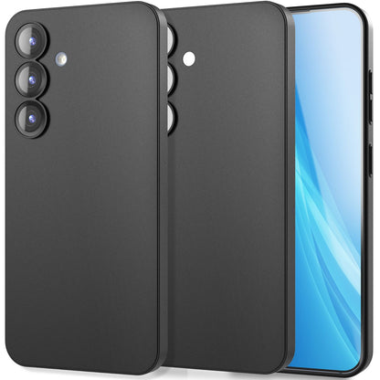 NALIA Ultra Slim Hardcase für Samsung Galaxy S25 Plus – Matt & 0.3mm Dünn – PHANTOM (Hauchdünnes Cover & Kamera-Vollschutz) – Marke aus Berlin
