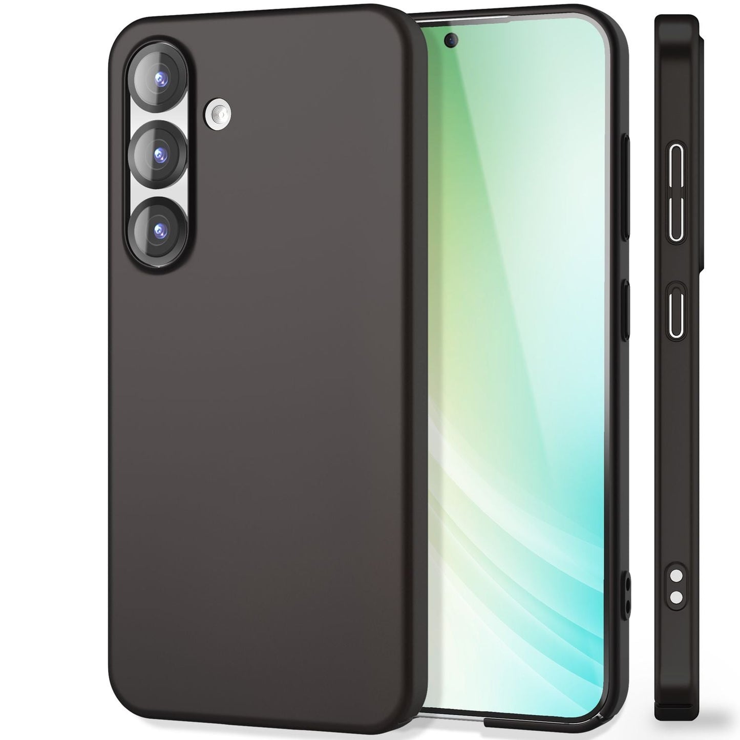 NALIA Ultra Slim Hardcase für Samsung Galaxy S25 – Anti-Fingerabdruck & 0.5mm Dünn – PUREFIT (Matt & Leicht) – Marke aus Berlin