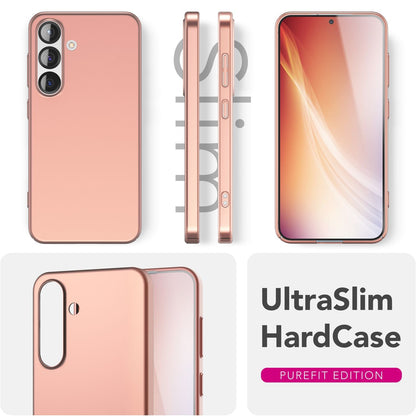 NALIA Ultra Slim Hardcase für Samsung Galaxy S25 Plus – Anti-Fingerabdruck & 0.5mm Dünn – PUREFIT (Matt & Leicht) – Marke aus Berlin