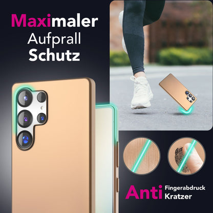 NALIA Ultra Slim Hardcase für Samsung Galaxy S25 Ultra – Anti-Fingerabdruck & 0.5mm Dünn – PUREFIT (Matt & Leicht) – Marke aus Berlin