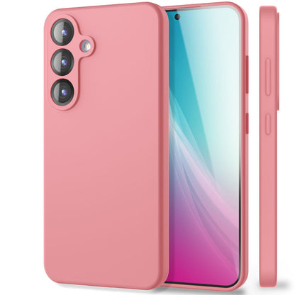 NALIA Silikonhülle für Samsung Galaxy S25 – Kameraschutz & Innenfutter – PHOENIX (Soft-Touch Case) – Marke aus Berlin