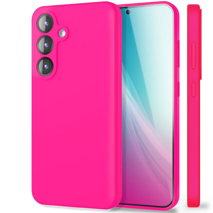 NALIA Silikonhülle für Samsung Galaxy S25 Plus – Kameraschutz & Innenfutter – PHOENIX (Soft-Touch Case) – Marke aus Berlin