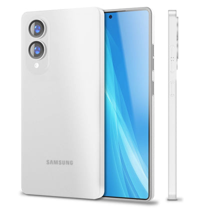 NALIA Ultra Slim Hardcase für Samsung Galaxy S25 Edge – Matt & 0.3mm Dünn – PHANTOM (Hauchdünnes Cover & Kamera-Vollschutz) – Marke aus Berlin