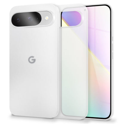 NALIA Ultra Slim Hardcase für Google Pixel 9 – Matt & 0.3mm Dünn – PHANTOM (Hauchdünnes Cover & Kamera-Vollschutz) – Marke aus Berlin