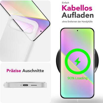 NALIA Ultra Slim Hardcase für Google Pixel 9 – Matt & 0.3mm Dünn – PHANTOM (Hauchdünnes Cover & Kamera-Vollschutz) – Marke aus Berlin