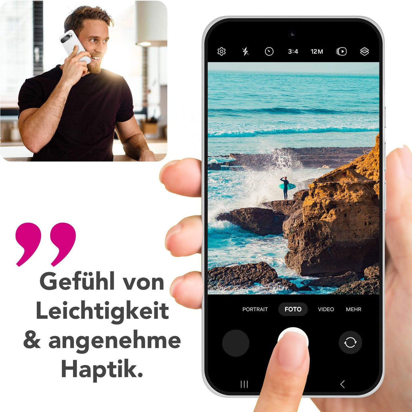 NALIA Ultra Slim Hardcase für Google Pixel 9 Pro XL – Matt & 0.3mm Dünn – PHANTOM (Hauchdünnes Cover & Kamera-Vollschutz) – Marke aus Berlin