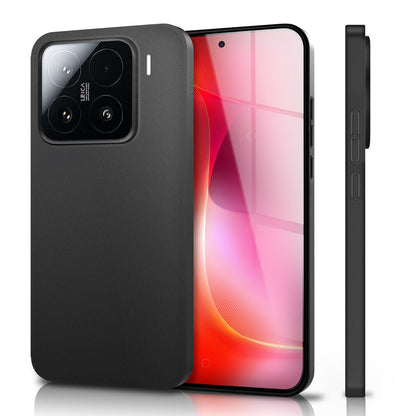 NALIA Ultra Slim Hardcase für Xiaomi 15 – Matt & 0.3mm Dünn – PHANTOM (Hauchdünnes Cover & Kamera-Vollschutz) – Marke aus Berlin