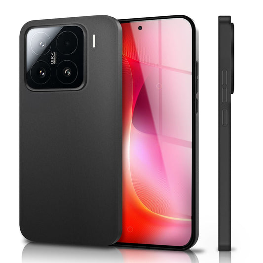 NALIA Ultra Slim Hardcase für Xiaomi 15 – Matt & 0.3mm Dünn – PHANTOM (Hauchdünnes Cover & Kamera-Vollschutz) – Marke aus Berlin
