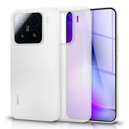 NALIA Ultra Slim Hardcase für Xiaomi 15 – Matt & 0.3mm Dünn – PHANTOM (Hauchdünnes Cover & Kamera-Vollschutz) – Marke aus Berlin