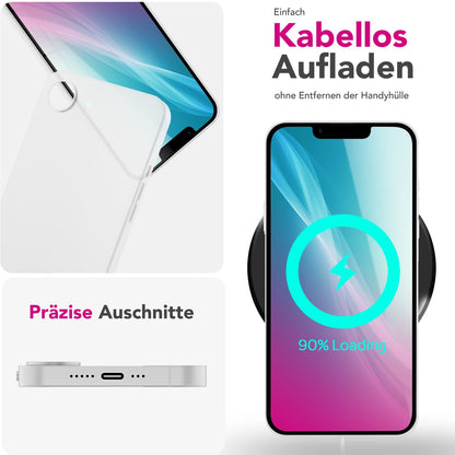 NALIA Ultra Slim Hardcase für iPhone 16e / 17e – Matt & 0.3mm Dünn – PHANTOM (Hauchdünnes Cover & Kamera-Vollschutz) – Marke aus Berlin