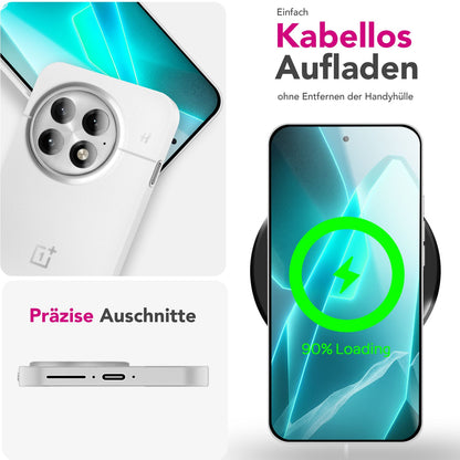 NALIA Ultra Slim Hardcase für OnePlus 13 – Matt & 0.3mm Dünn – PHANTOM (Hauchdünnes Cover & Kamera-Vollschutz) – Marke aus Berlin