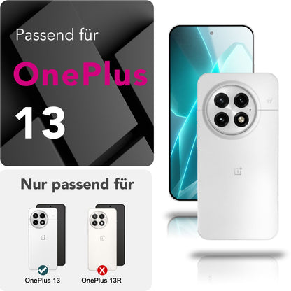 NALIA Ultra Slim Hardcase für OnePlus 13 – Matt & 0.3mm Dünn – PHANTOM (Hauchdünnes Cover & Kamera-Vollschutz) – Marke aus Berlin