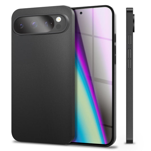 NALIA Ultra Slim Hardcase für Google Pixel 9 Pro – Matt & 0.3mm Dünn – PHANTOM (Hauchdünnes Cover & Kamera-Vollschutz) – Marke aus Berlin