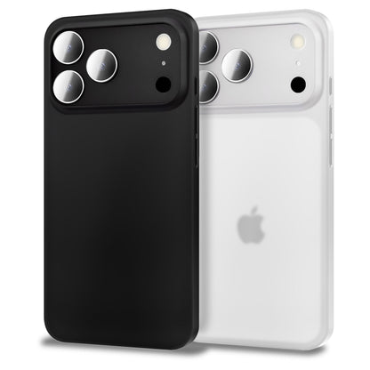 NALIA Ultra Slim Hardcase für iPhone 17 Pro Max – Matt & 0.3mm Dünn – PHANTOM (Hauchdünnes Cover & Kamera-Vollschutz) – Marke aus Berlin