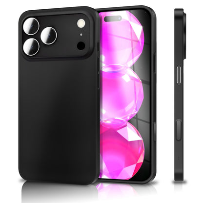 NALIA Ultra Slim Hardcase für iPhone 17 Pro Max – Matt & 0.3mm Dünn – PHANTOM (Hauchdünnes Cover & Kamera-Vollschutz) – Marke aus Berlin